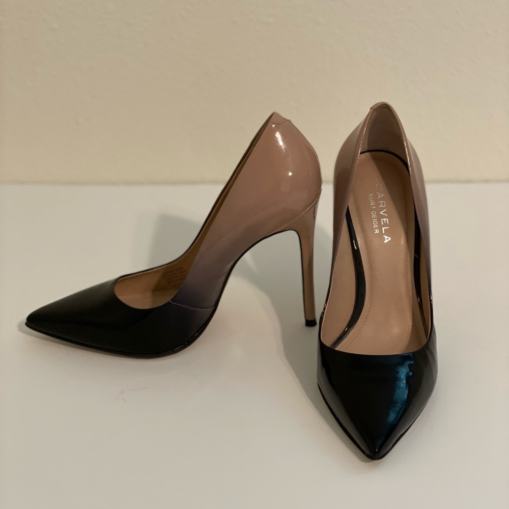 Carvela - Kurt Geiger - Alison Ombré Patent Leather Heels / Pumps - Size 8